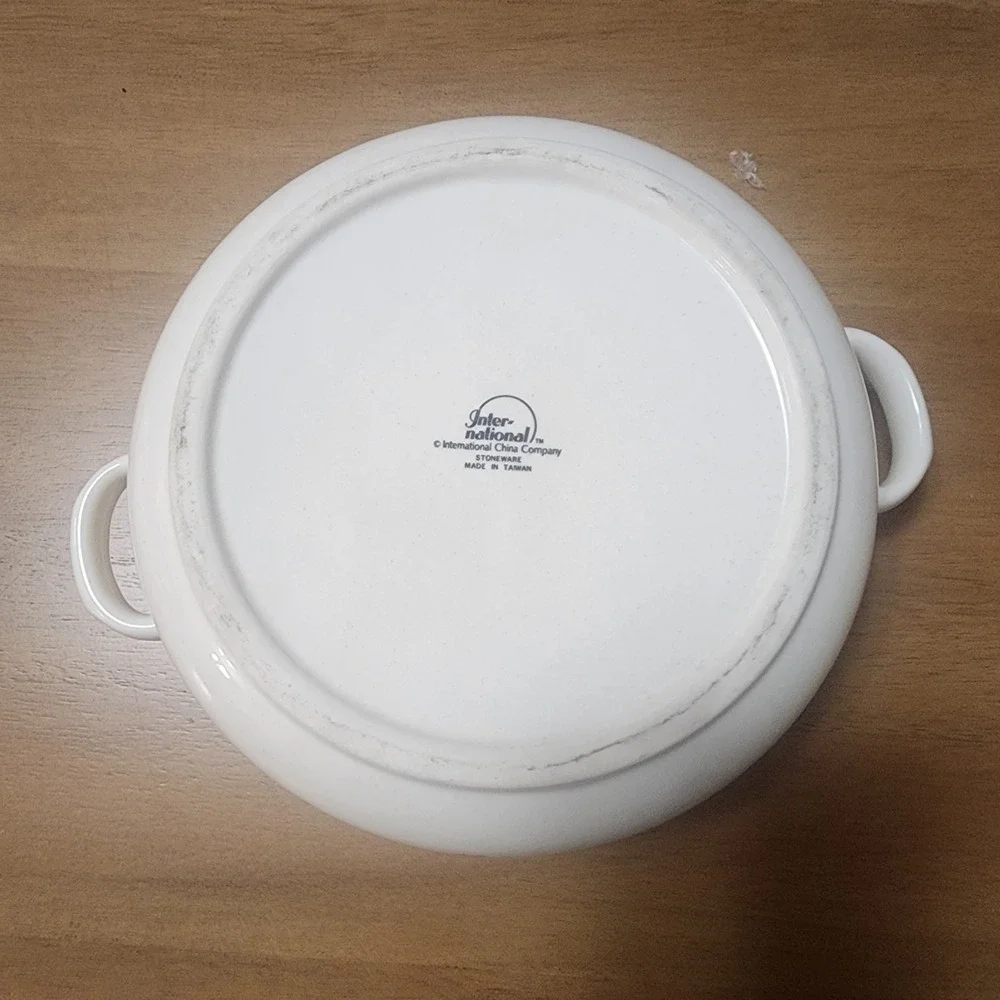 Vintage Marmalade Geese International China  Casserole Dish Country Cottage Core